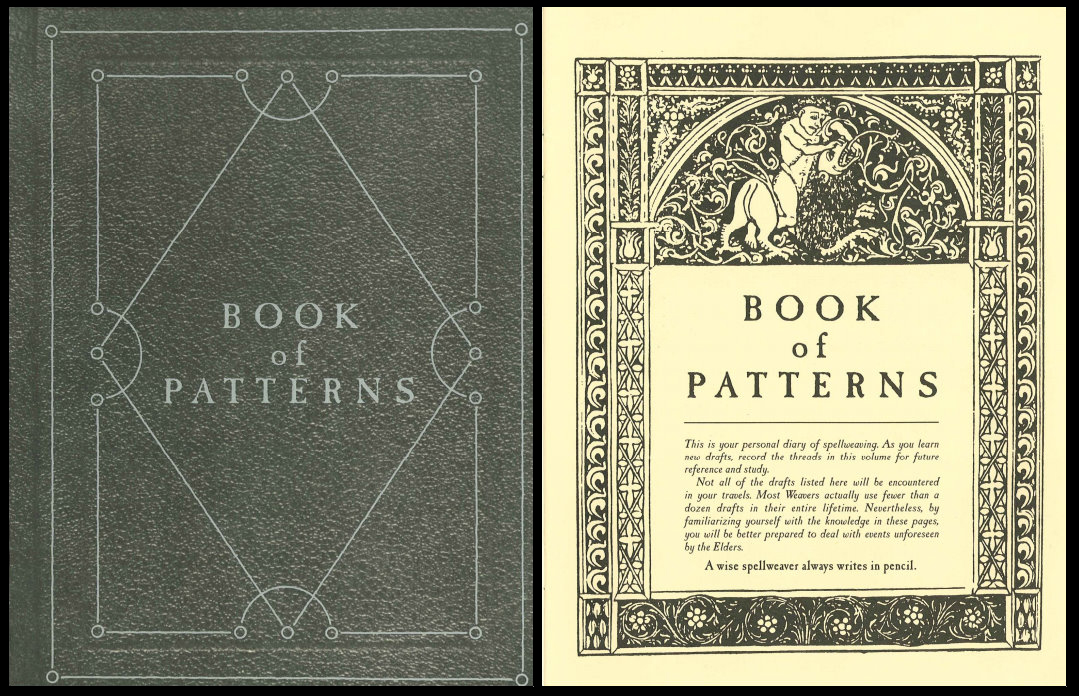 Libro de patrones vacío