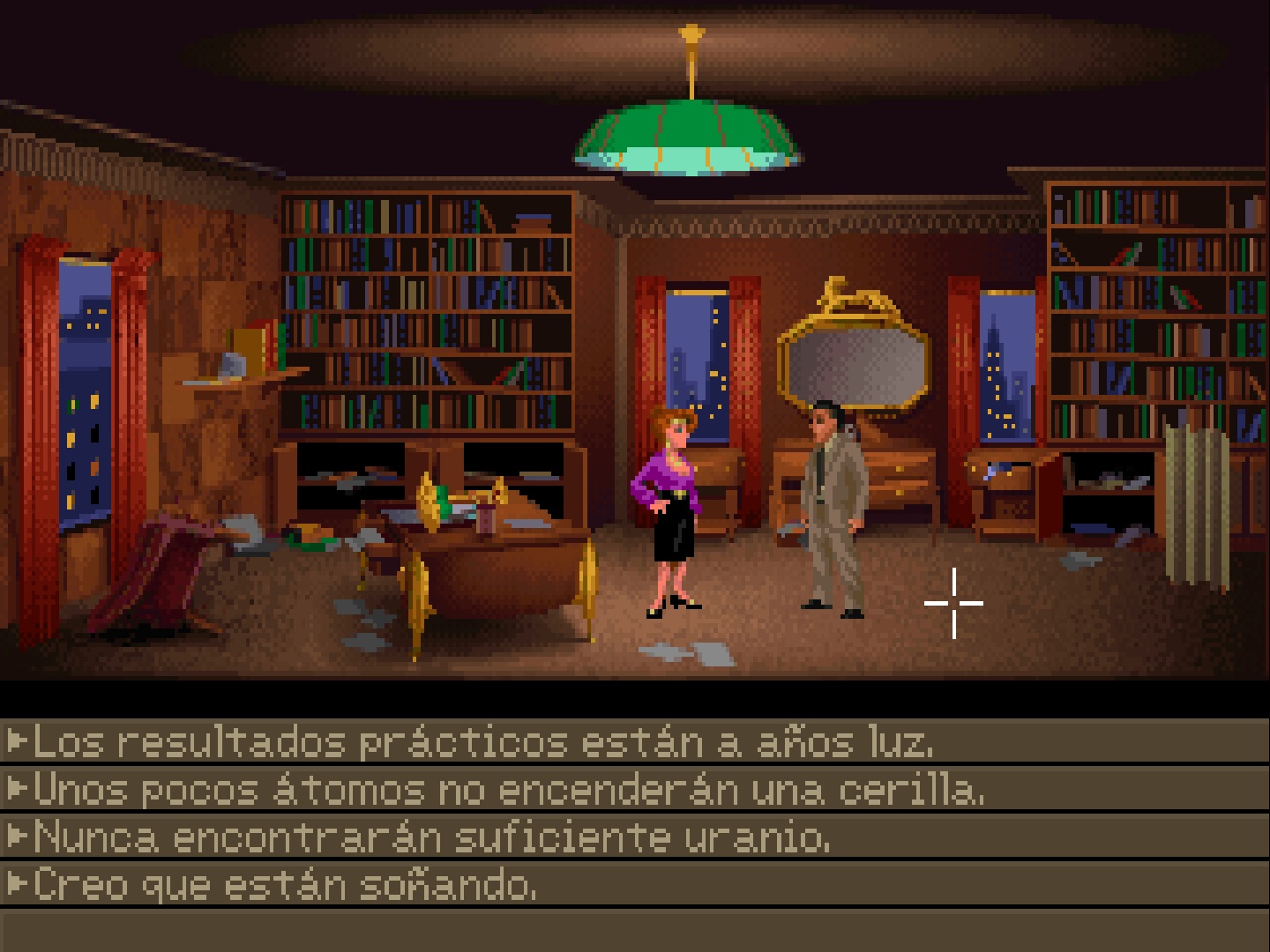 <p>Me encanta la relación entre Indy y Sophia.</p><p><i>Indiana Jones and the Fate of Atlantis</i></p>